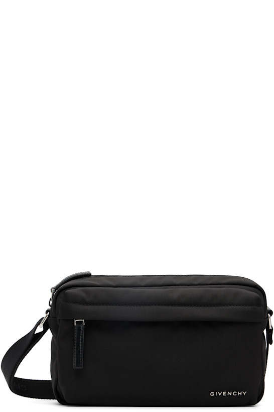 Black Essential U Crossbody Bag