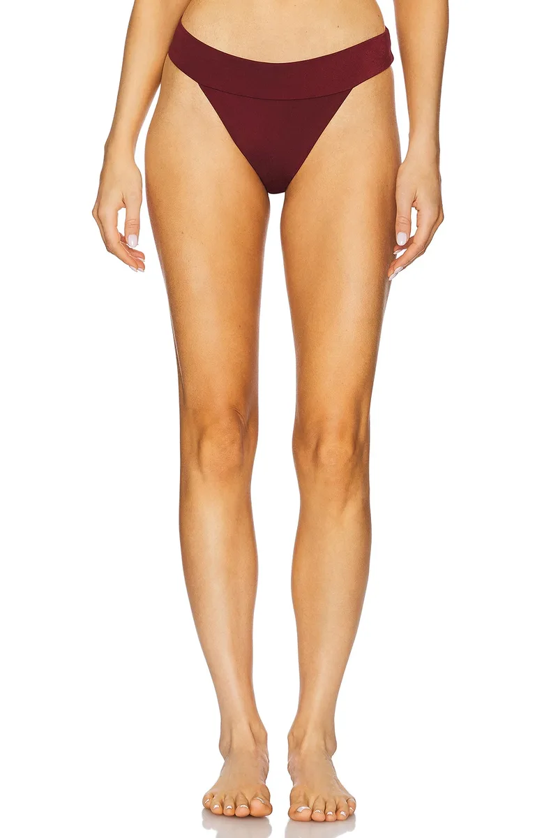 onia Karina Bikini Bottom in Pomegranate