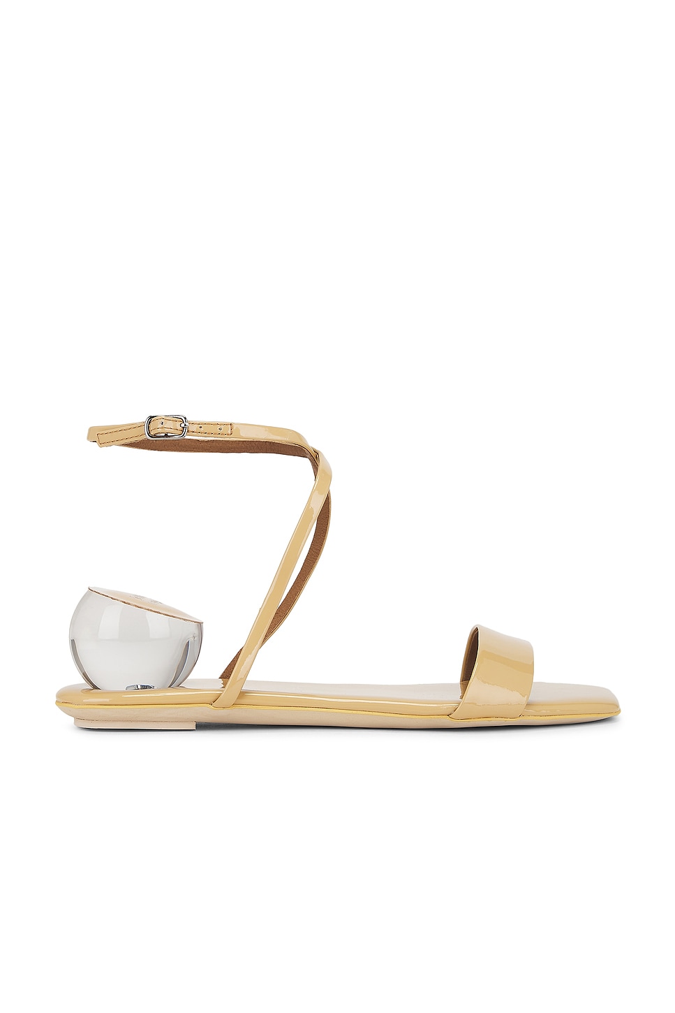 Jeffrey Campbell SANDALIAS FORETELL in Buff Patent