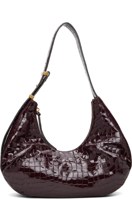 Burgundy Hudson Leather Bag