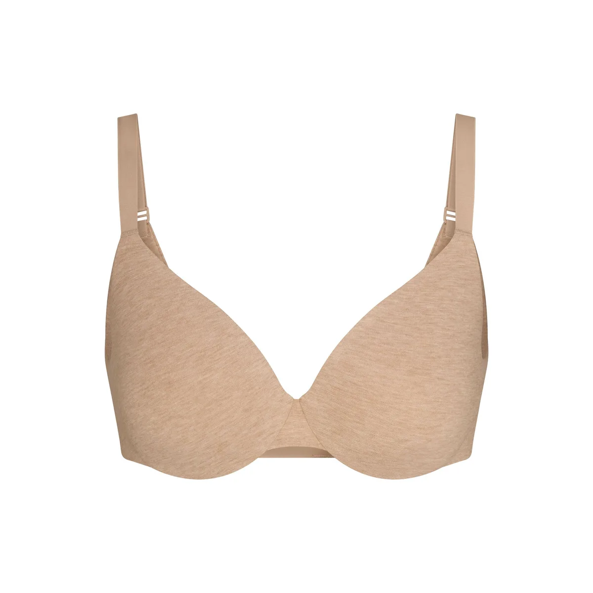 EVERYDAY COTTON FULL COVERAGE BRA | CLAY HEATHER