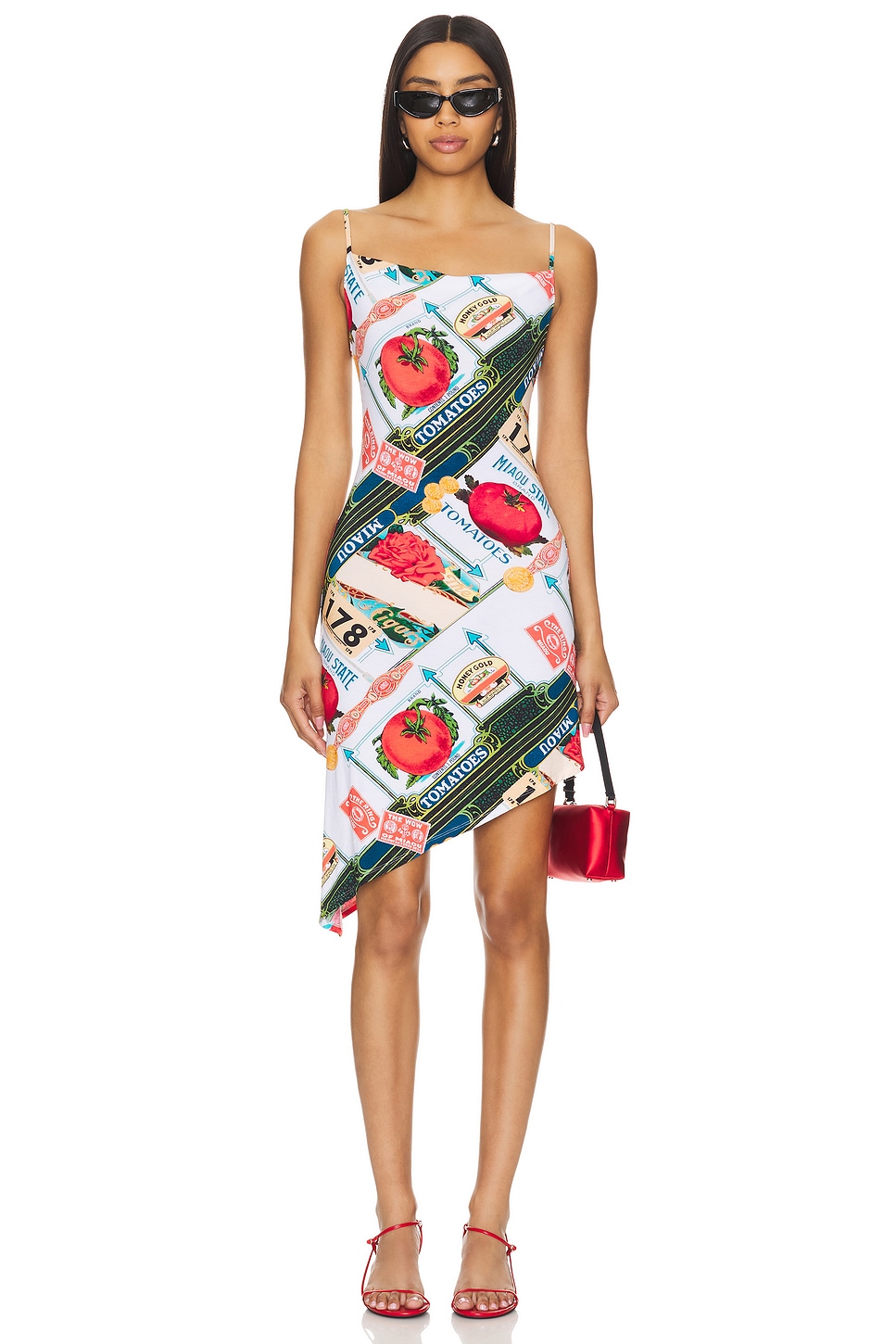 Miaou Helga Dress in Figaro Print