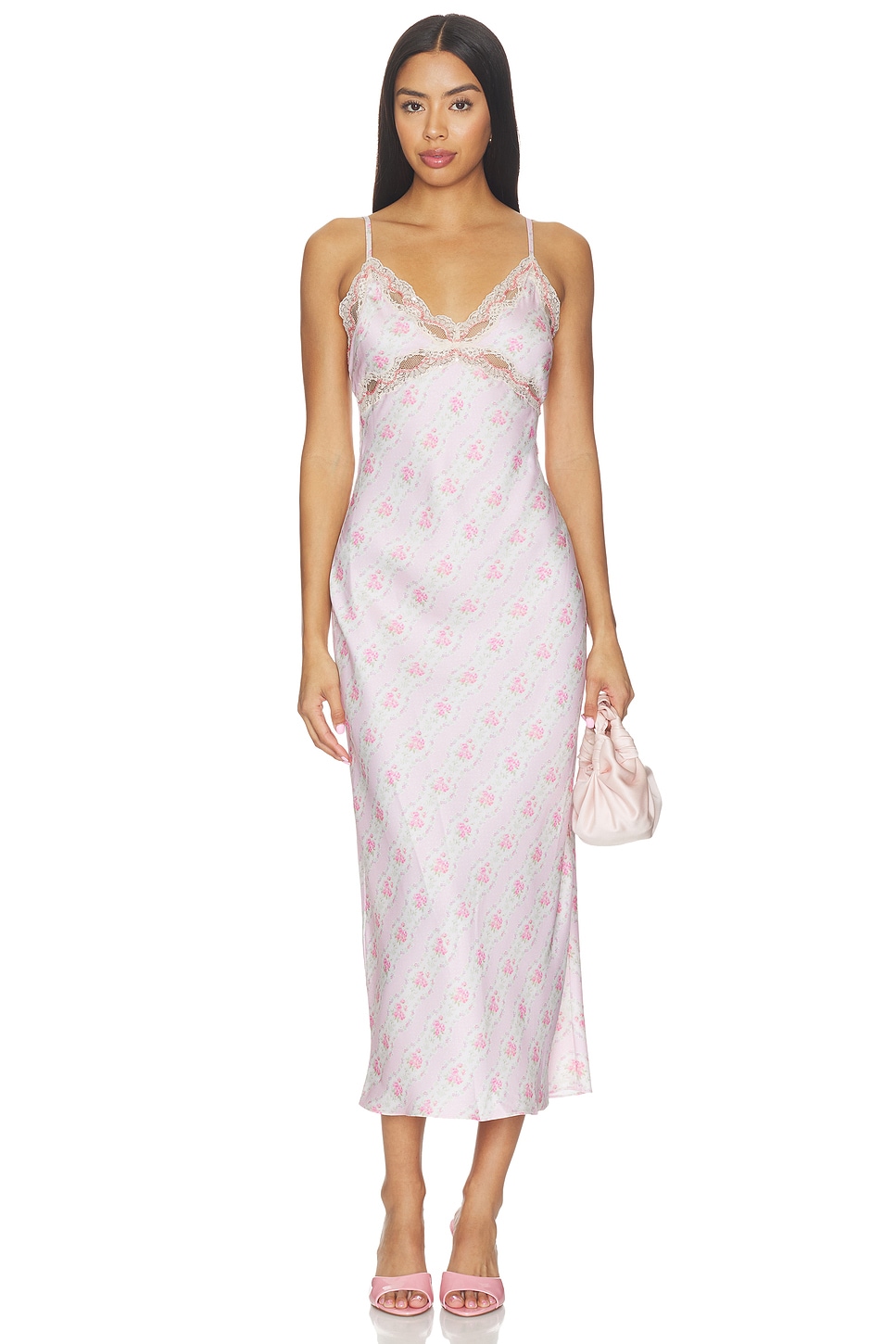 LoveShackFancy VESTIDO IDRIS in Lady Blossom