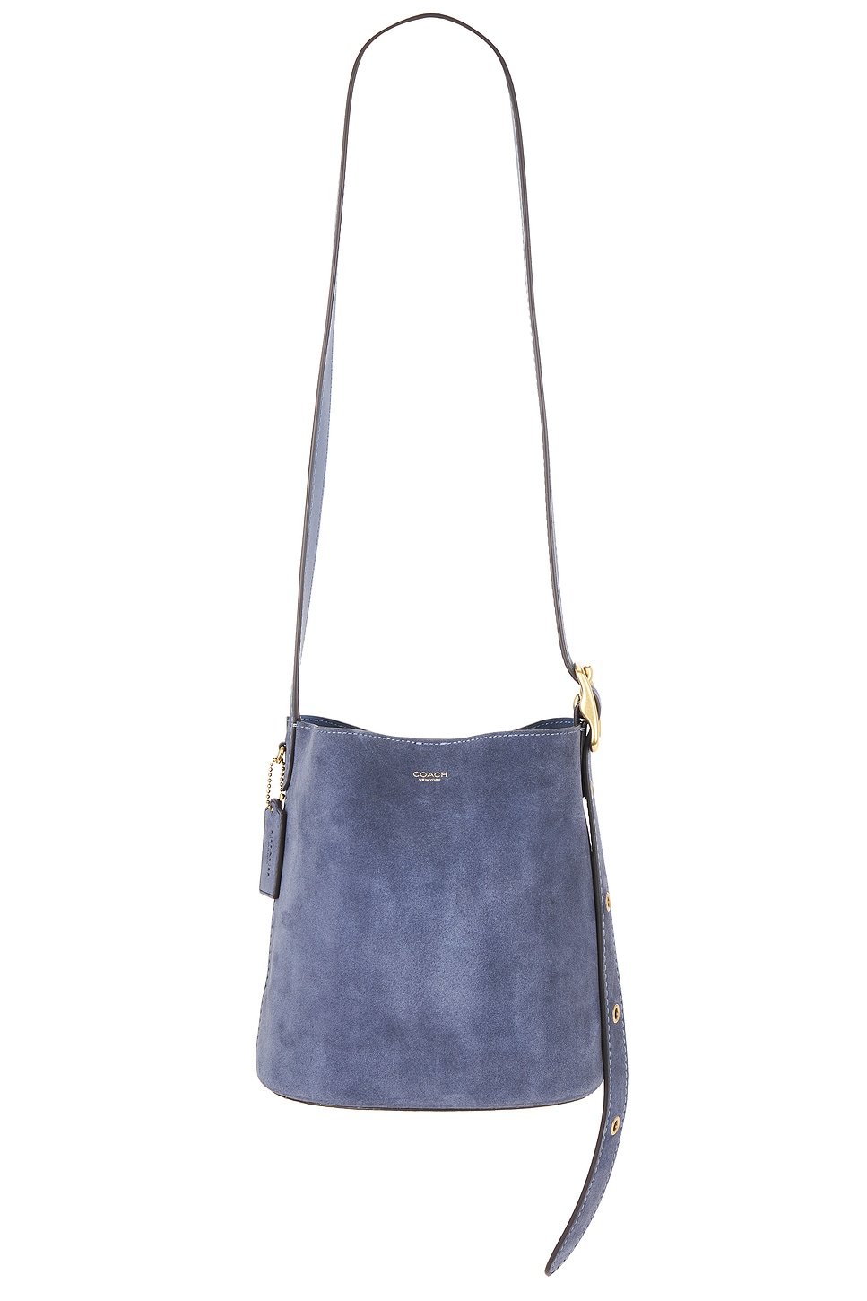 Coach BEUTELTASCHE BLEECKER BUCKET BAG in Light Denim