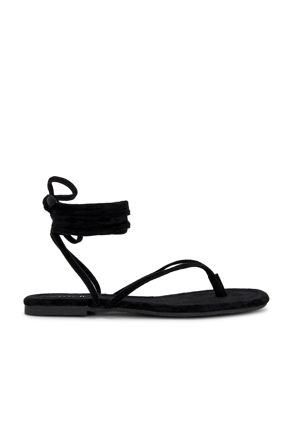 Seychelles Wander The World Sandal in Black Suede