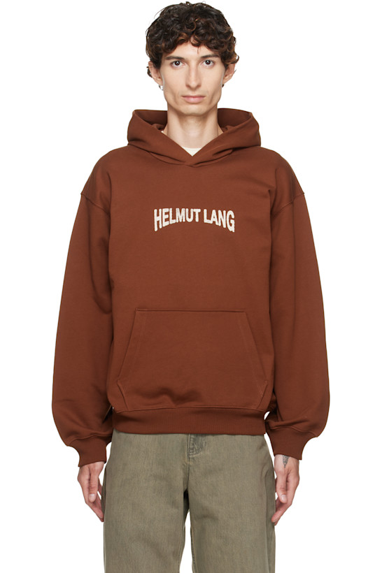 Brown Ticket Logo Hoodie