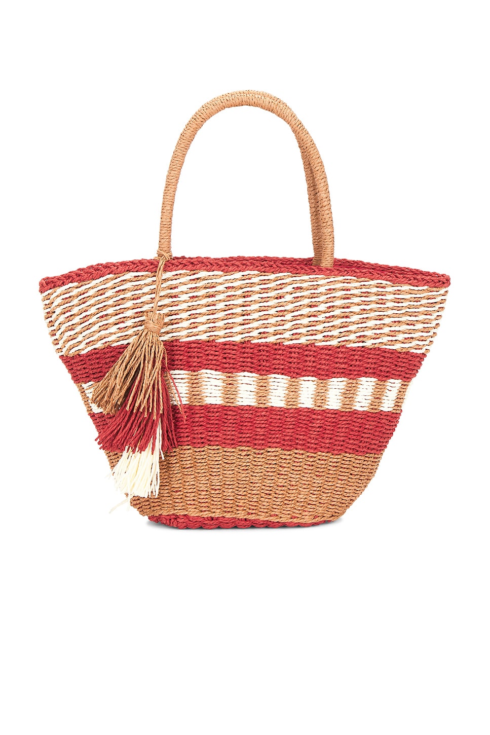 Nikki Beach Mallorca Tote Bag in Red