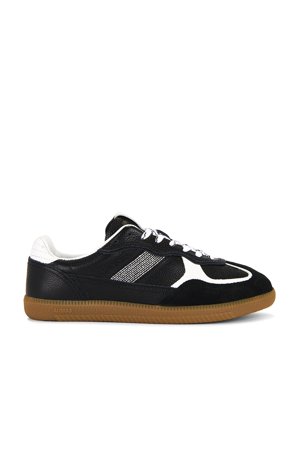 ALOHAS Tb.490 Rife Sneaker in Grain Black & White