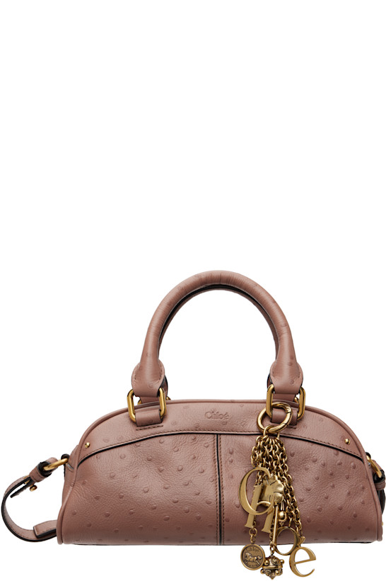Pink Small 'Chloé Bowling' Bag