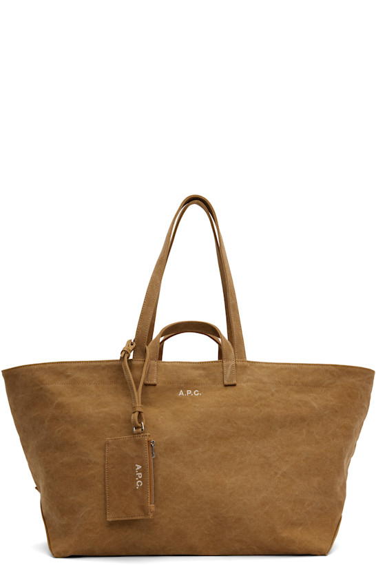 Tan 'Le Drummer' Tote