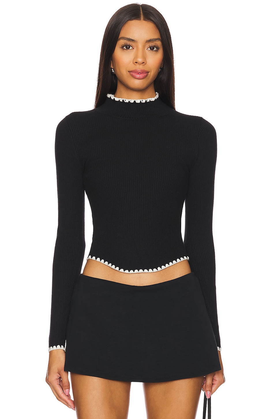 HEARTLOOM Vika Top in Black