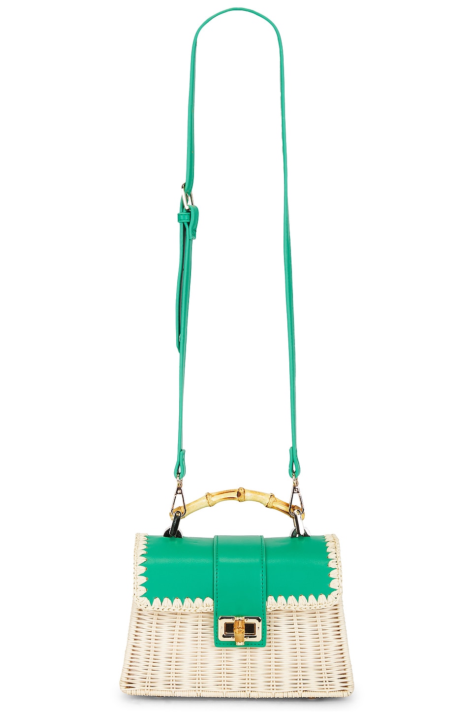 BTB Los Angeles Debon Bag in Kelly Green