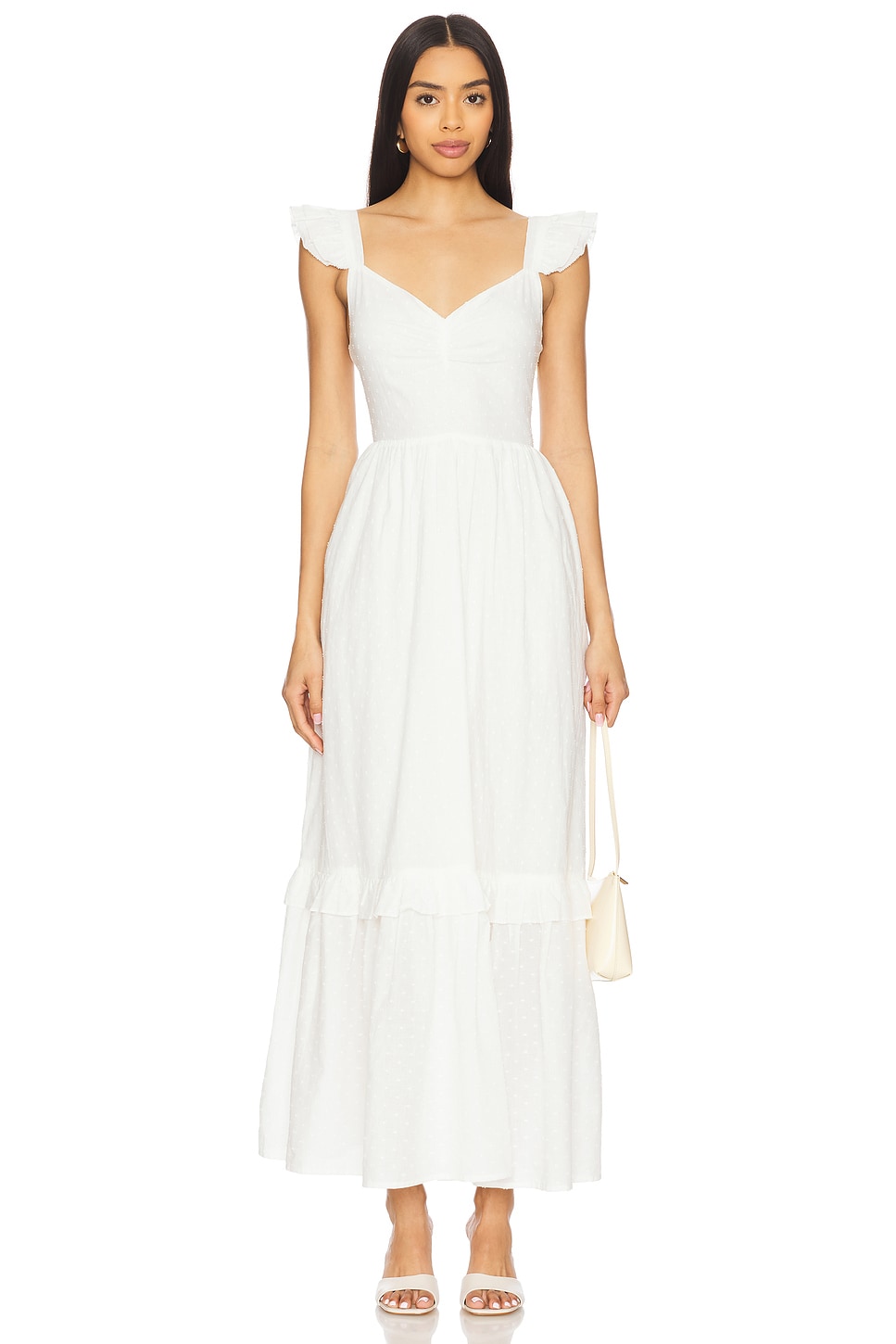 Cleobella Nica Maxi Dress in Ivory