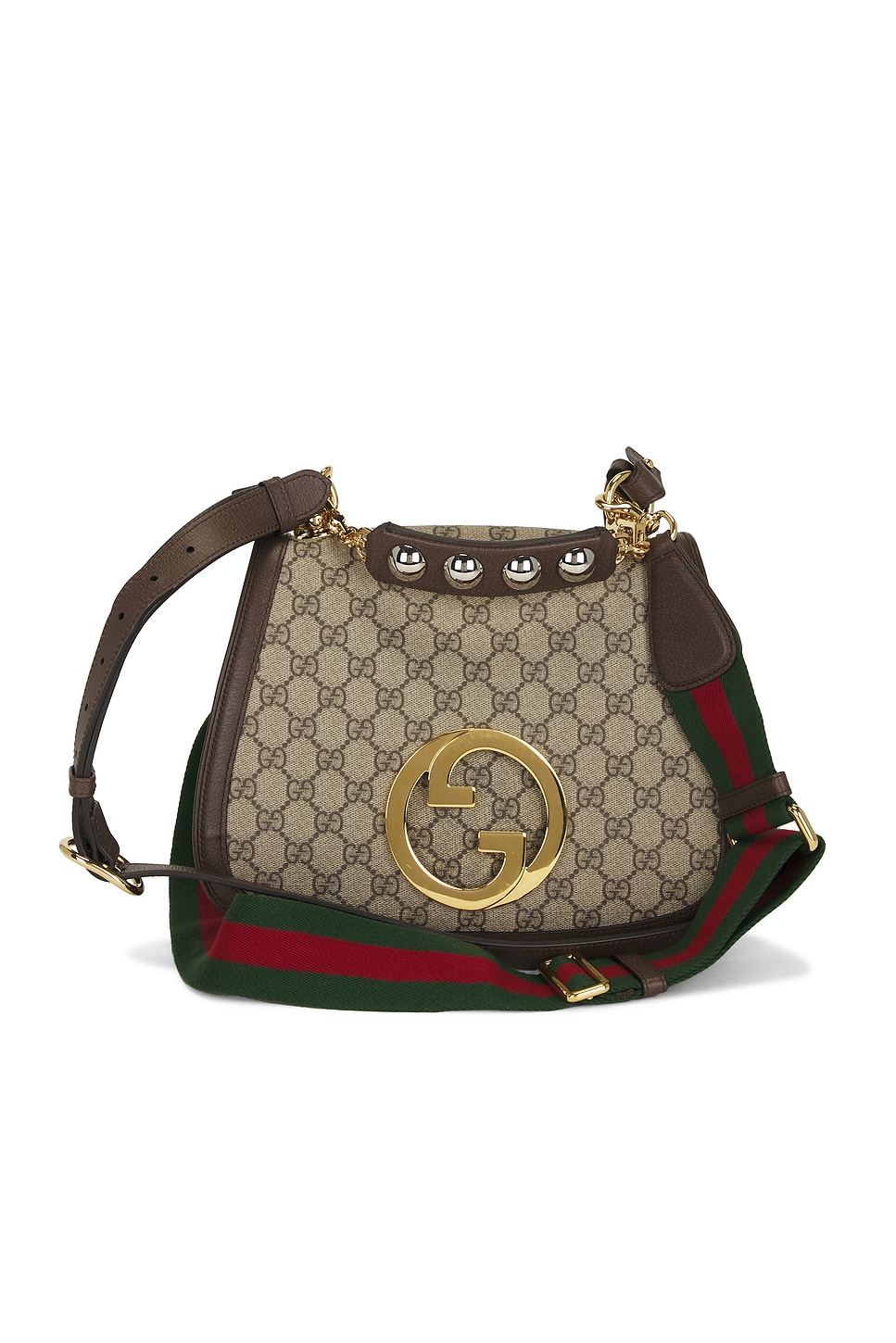 FWRD Renew Gucci Blondie NM Shoulder Bag in Brown