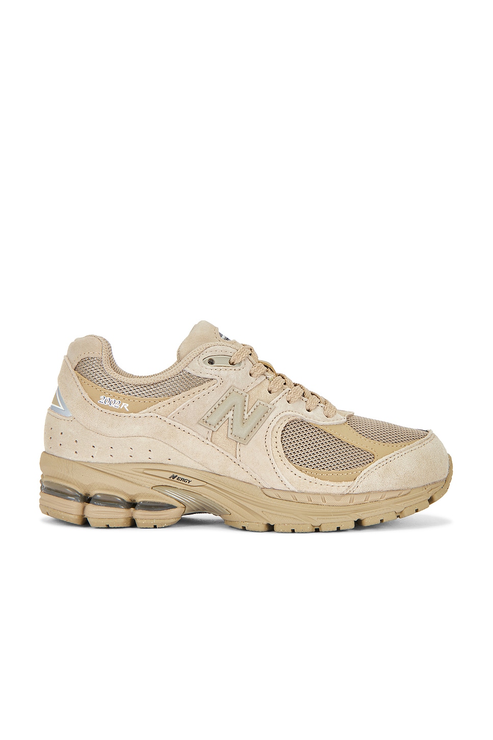 New Balance 2002 Rv1 Sneaker in Stoneware & Silver Metallic