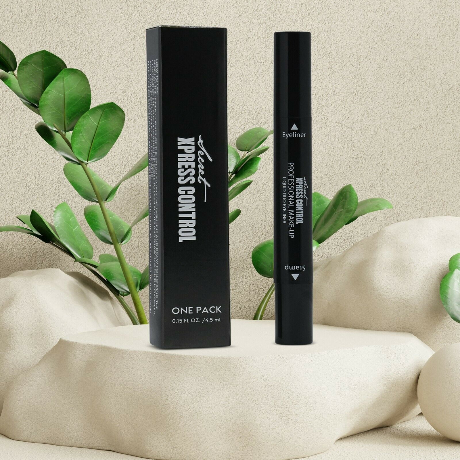 Secret Xpress Control Winged Eyeliner Stamp Waterproof Long Lasting Liquid Black Pen Matte Eye Makeup One Pack - Image 5