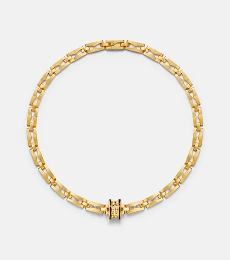 B.zero1 18kt gold necklace with ceramic