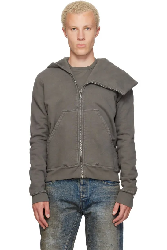 Gray Tower Mountain Hoodie