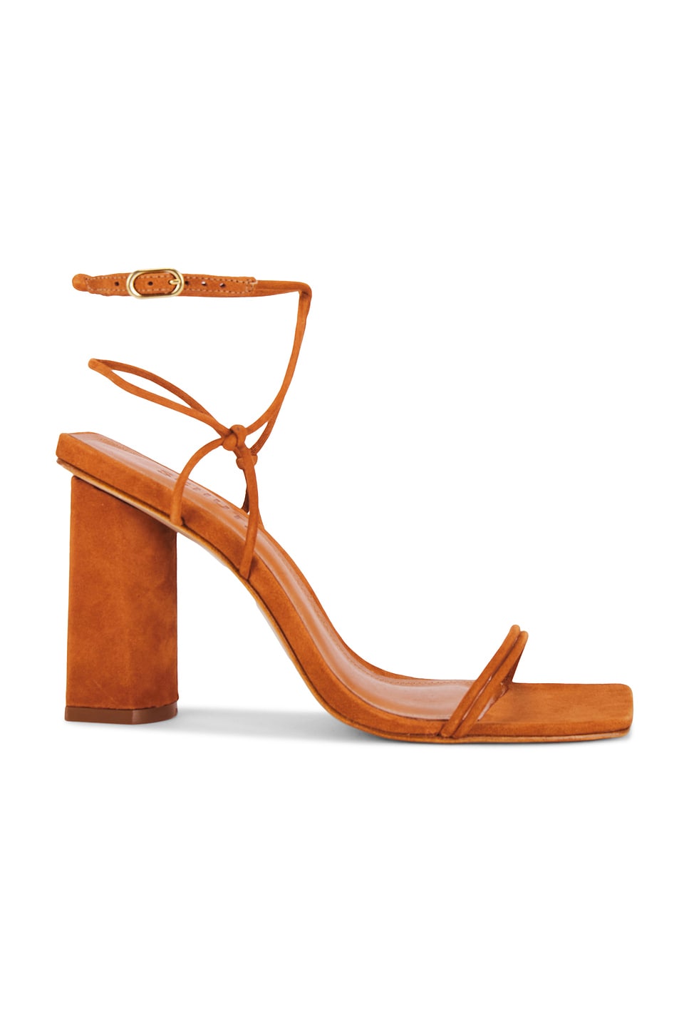 Schutz Pompeii Sandal in Cuoio Brown