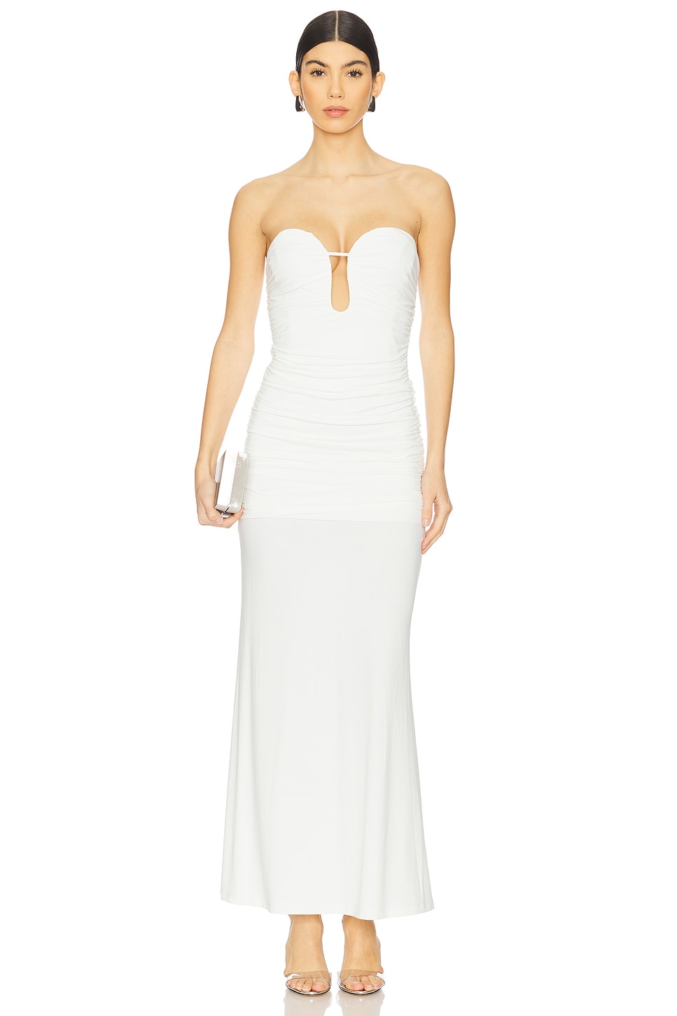 Bardot ROBE MAXI ELVIRA in Orchid Wht