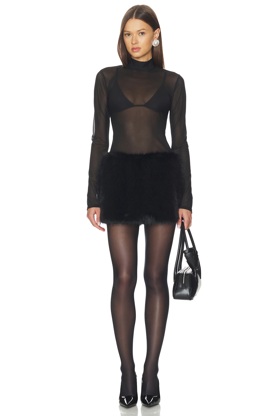 DELFI Emilia Dress in Black