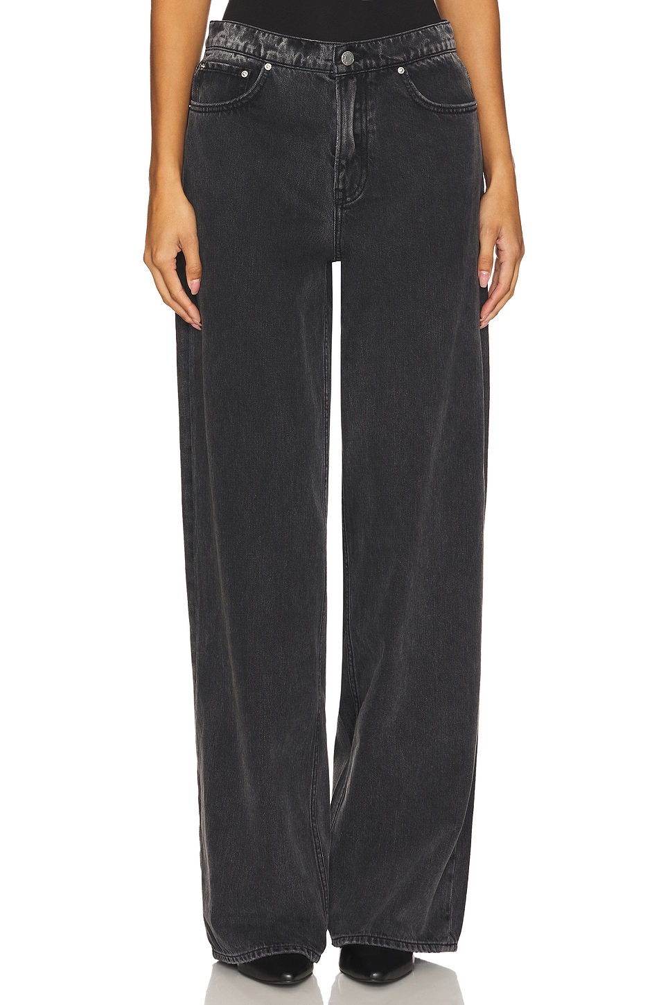 GRLFRND Angelina Baggy Slouchy Jeans in Baxter Mountain