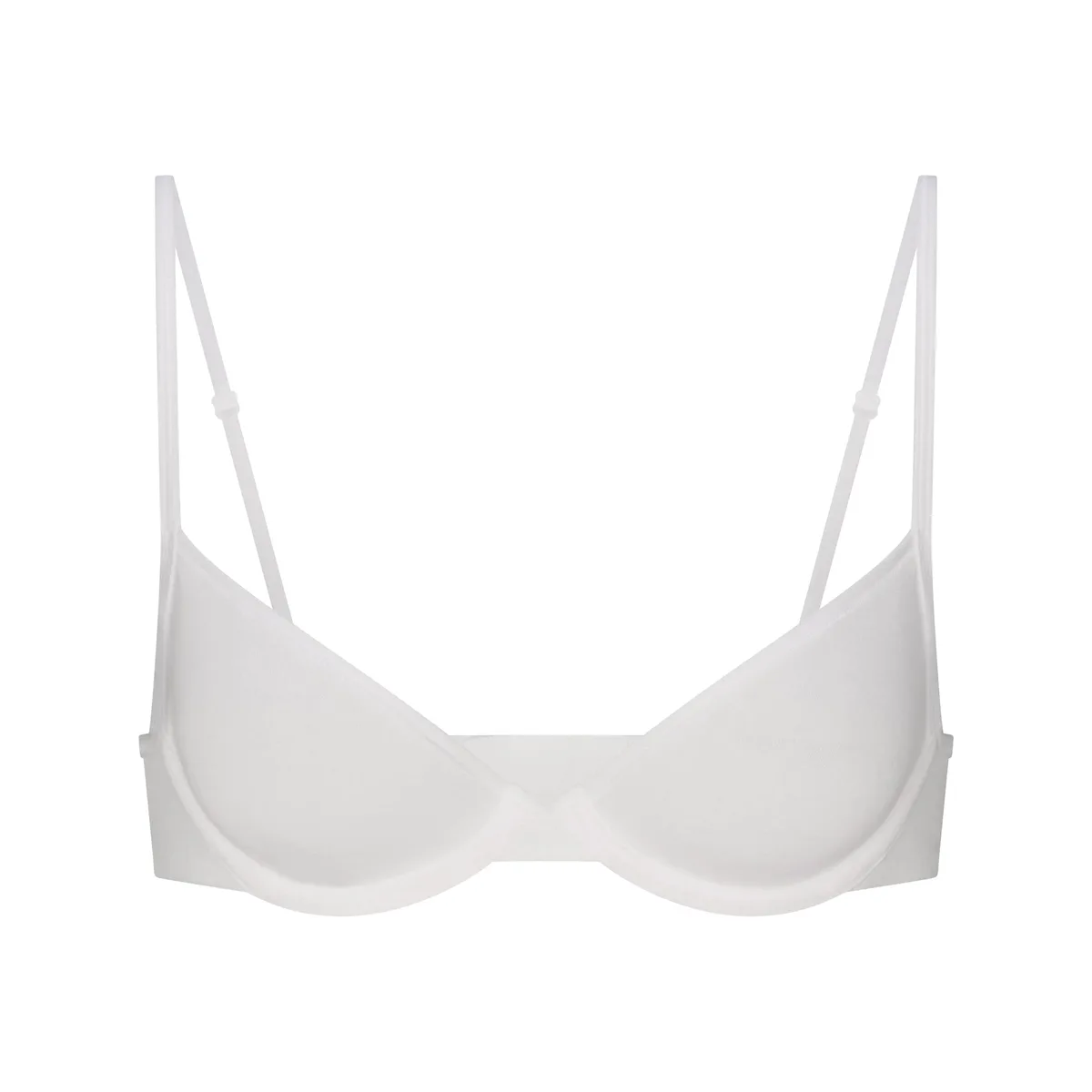 EVERYDAY COTTON UNLINED DEMI BRA | SNOW
