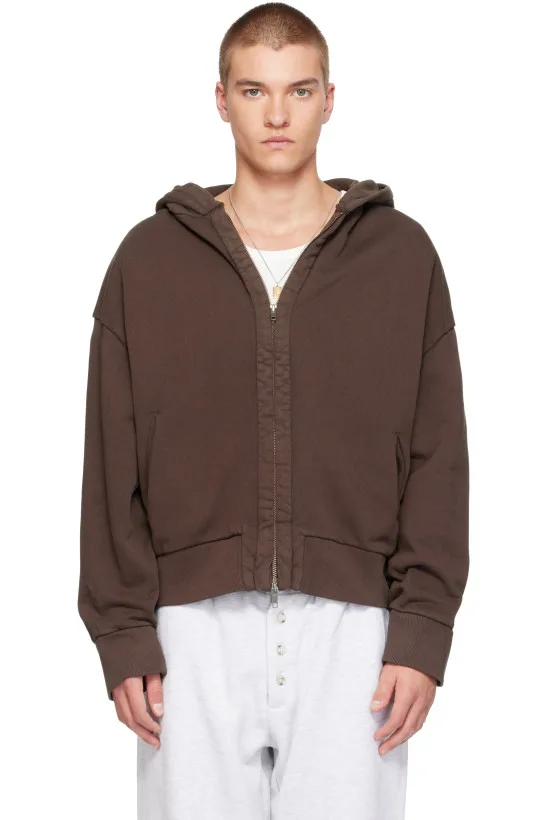 Brown Thermal V2 Hoodie