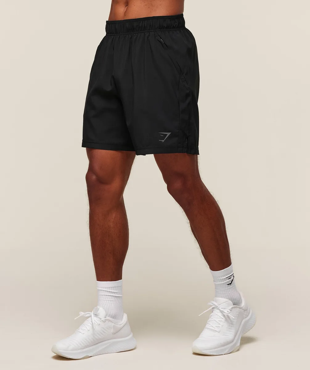 Gymshark Sport 7" Shorts - Black/Black