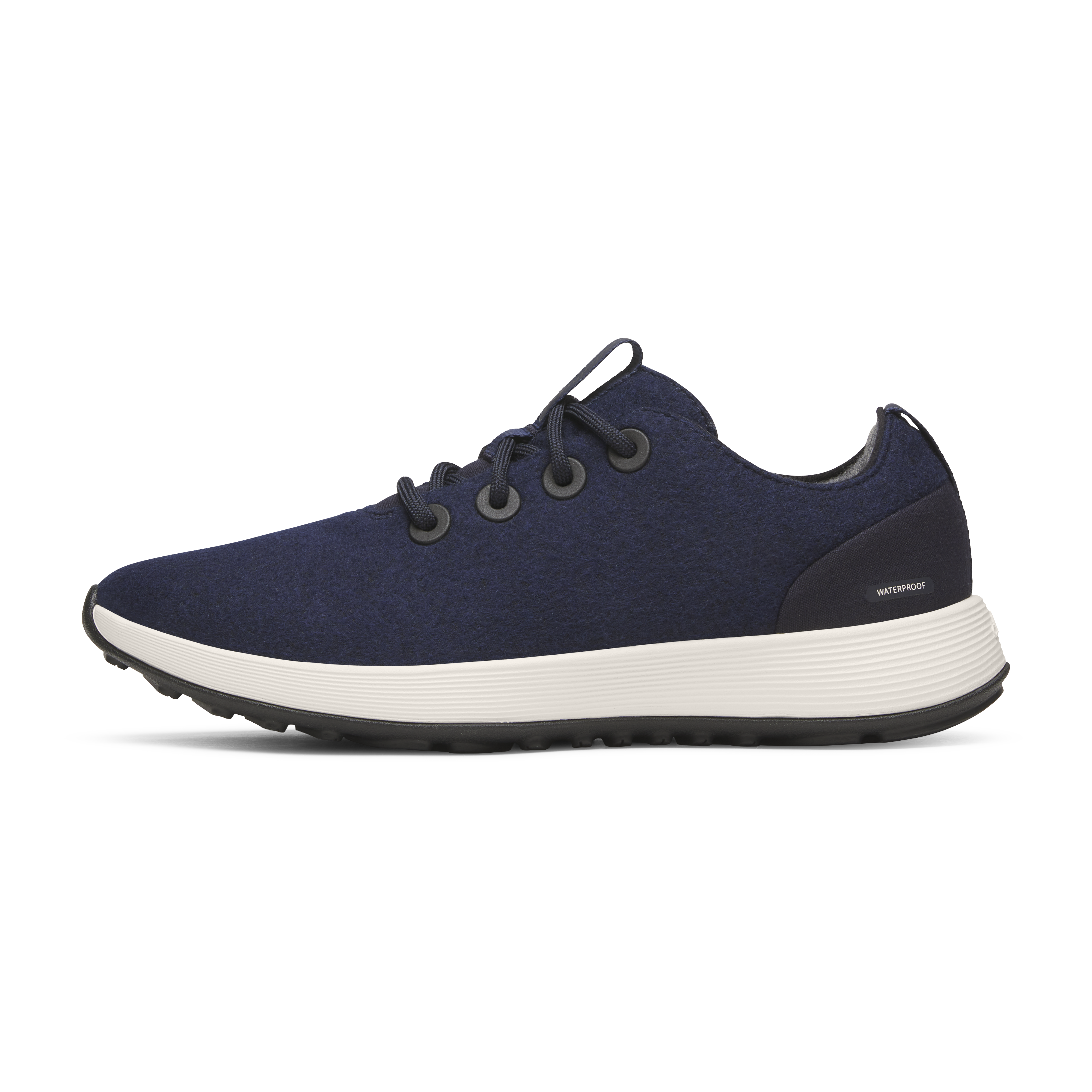 Women's Wool Runner NZ Waterproof - Dark Navy (Natural White Sole)