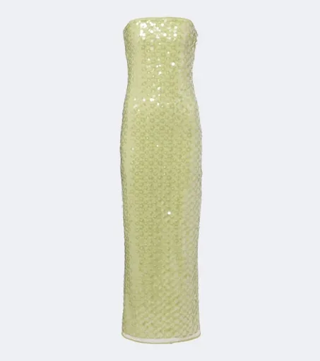 Sequined maxi dress