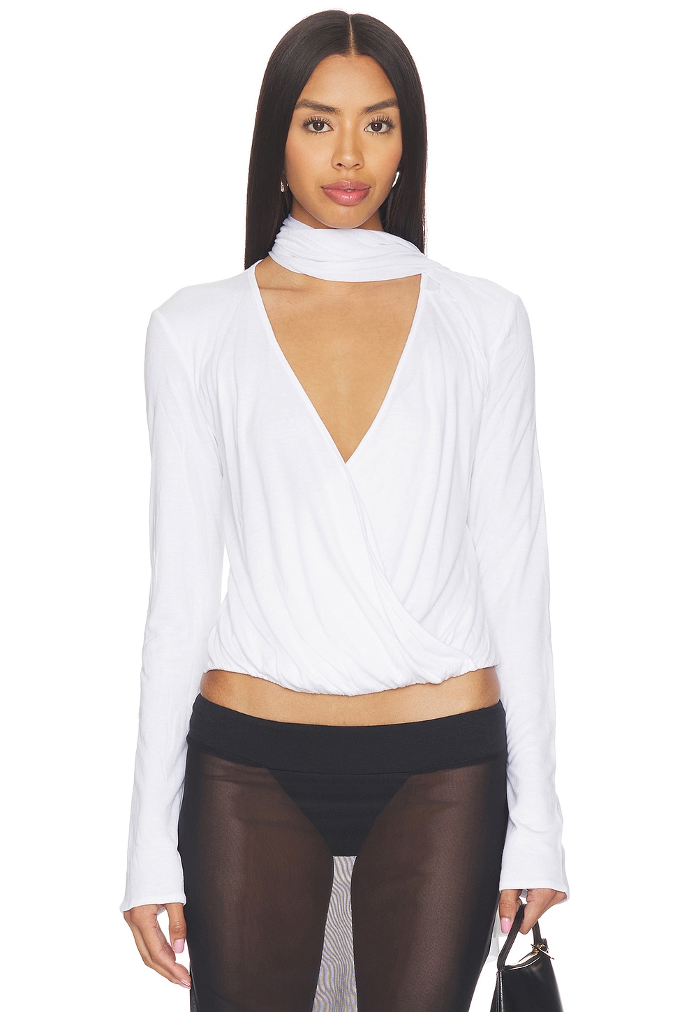 With Jean Eve Top in White