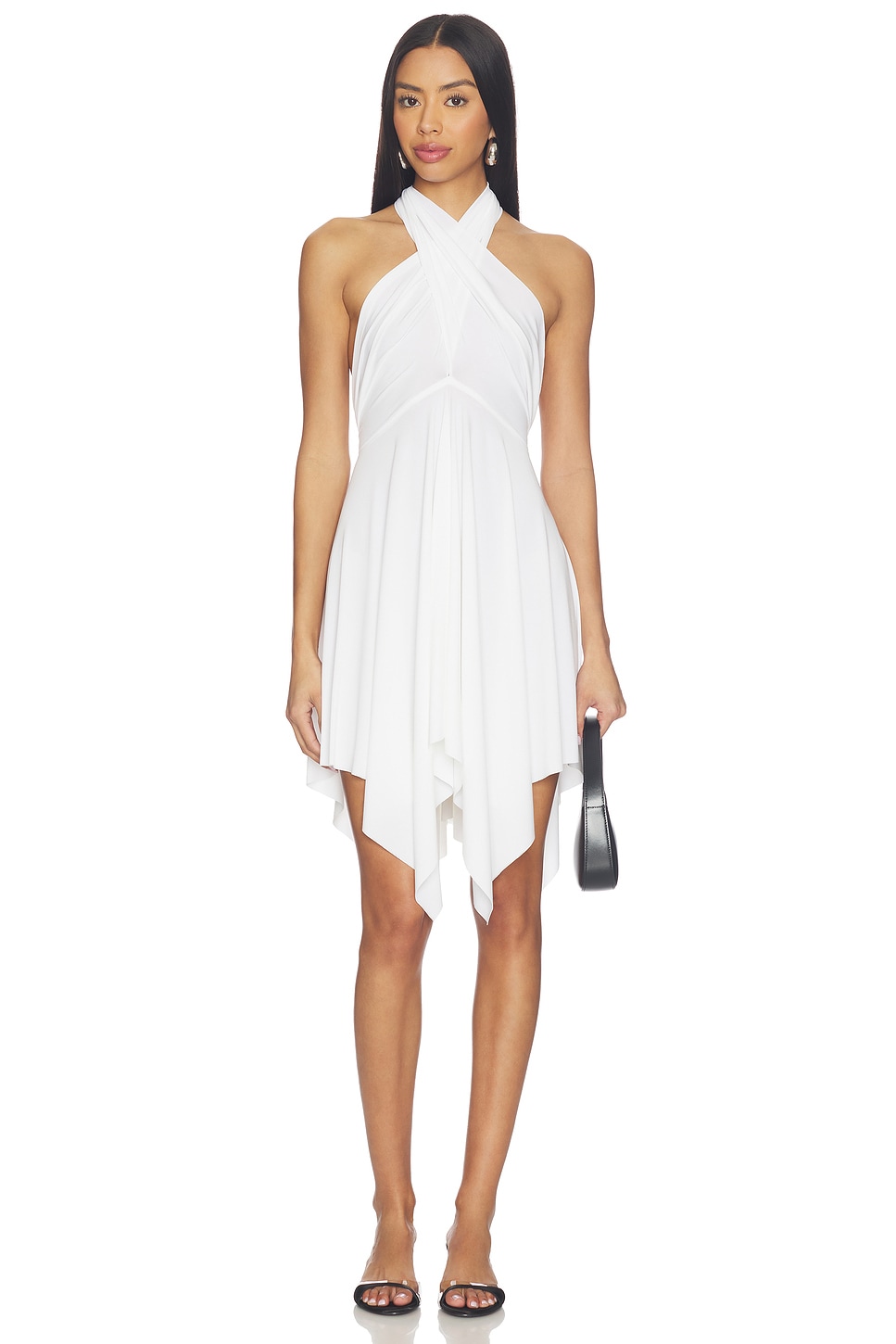 Norma Kamali Convertible Dress in Snow White