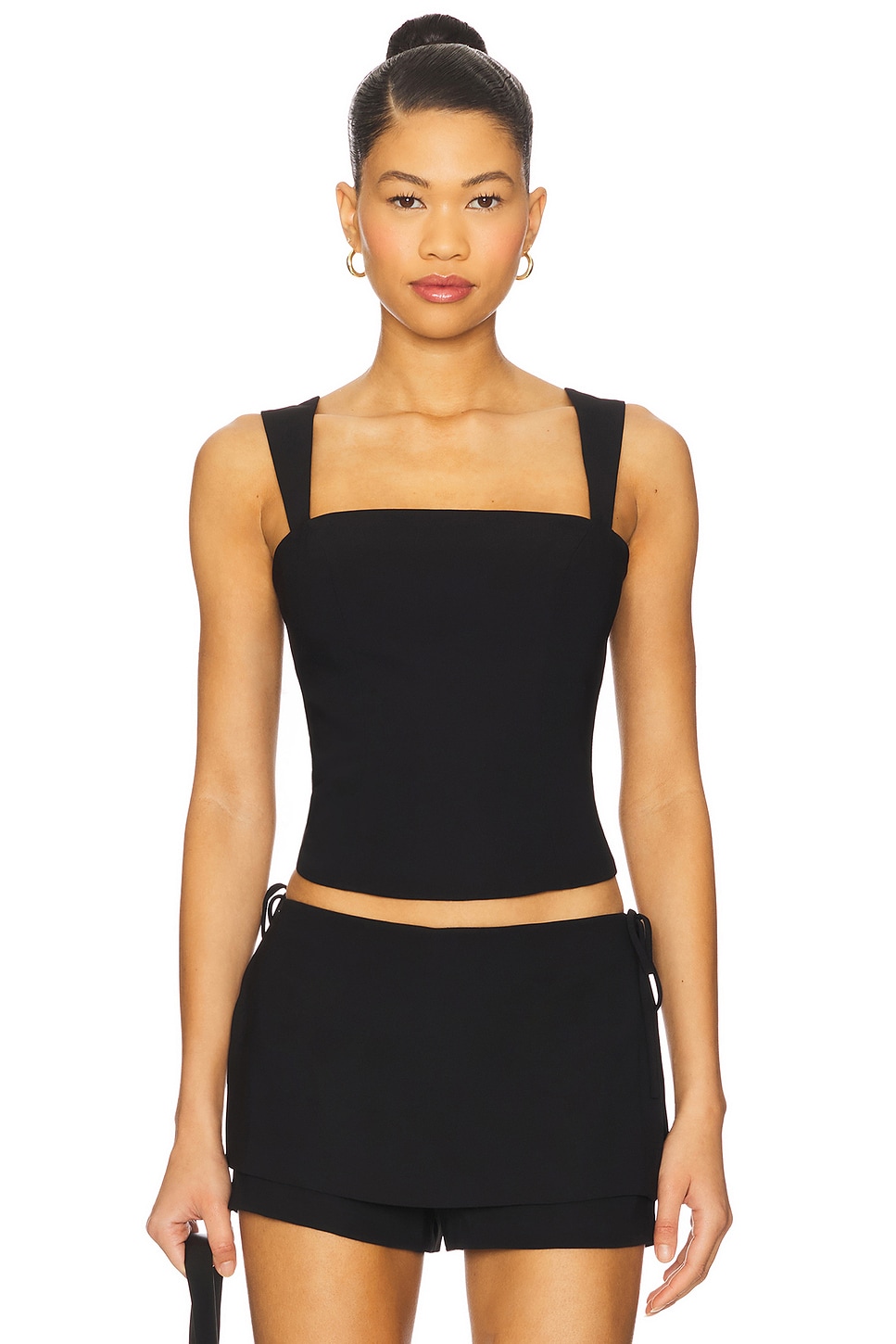 Amanda Uprichard CERONNE 上装 in Black