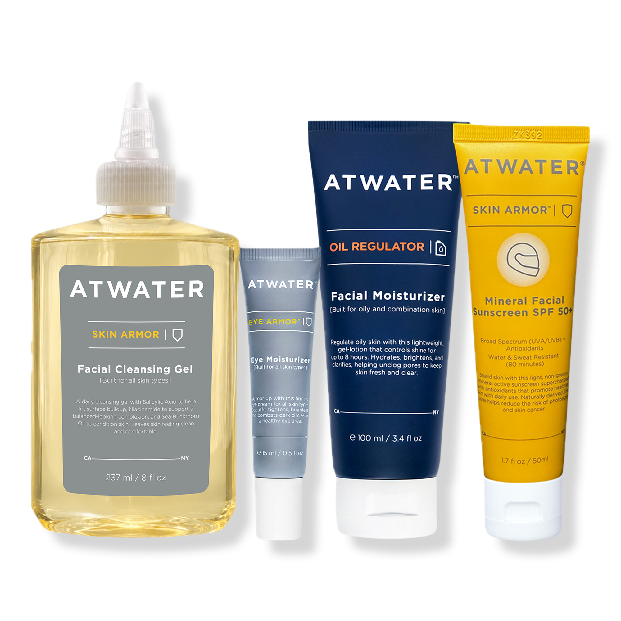 ATWATER Oil Regulator Oily Skin Essentials Set