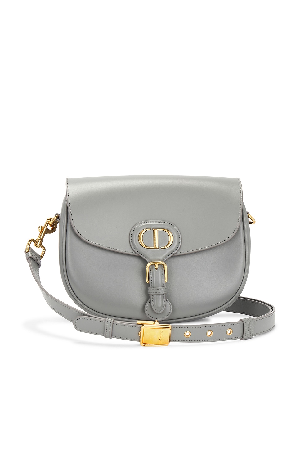 FWRD Renew Dior Bobby Shoulder Bag in Grey