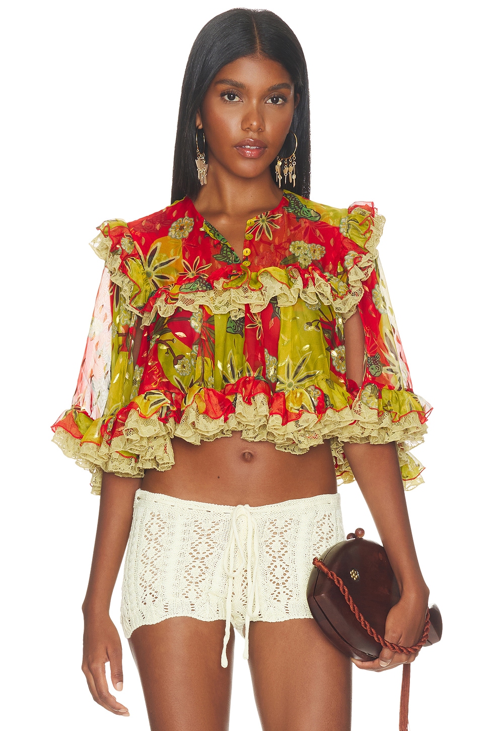 SIEDRES Rosa Top in Multi