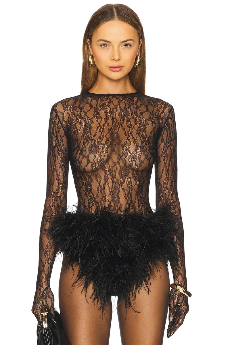 ILKYAZ OZEL Deya Top in Midnight Sky