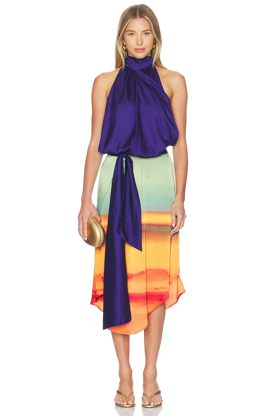 Mirae Talia Dress in Multi