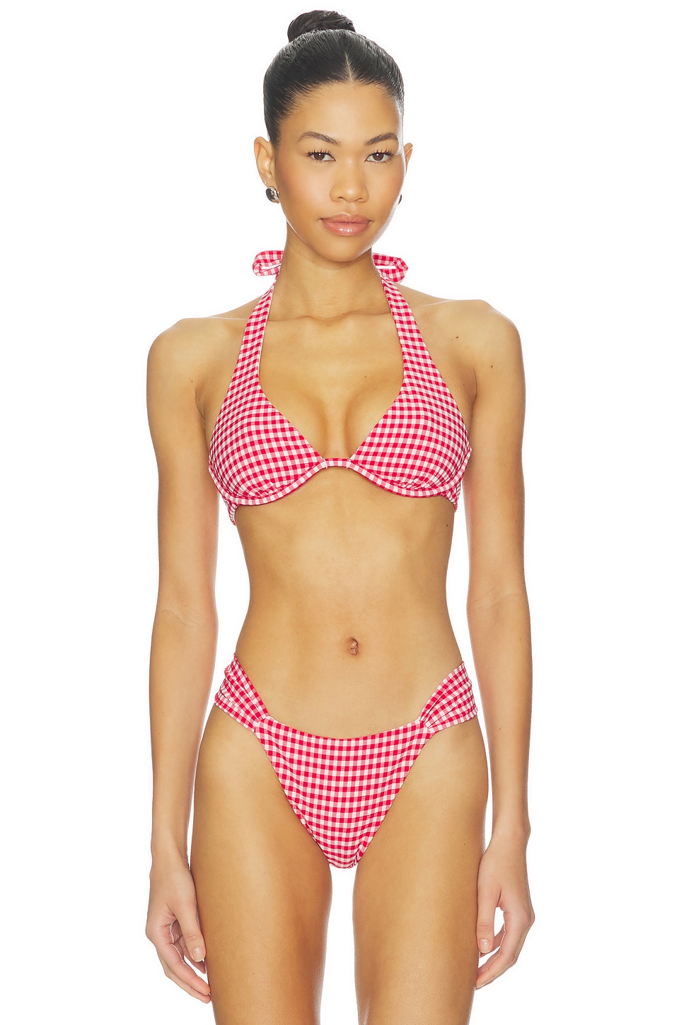 LSPACE Isa Top in Lipstick Red