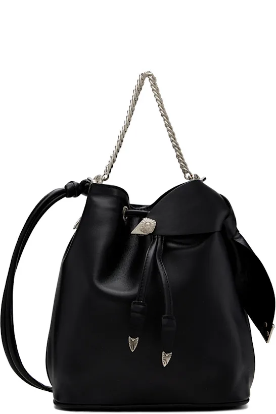 Black Drawstring Bag