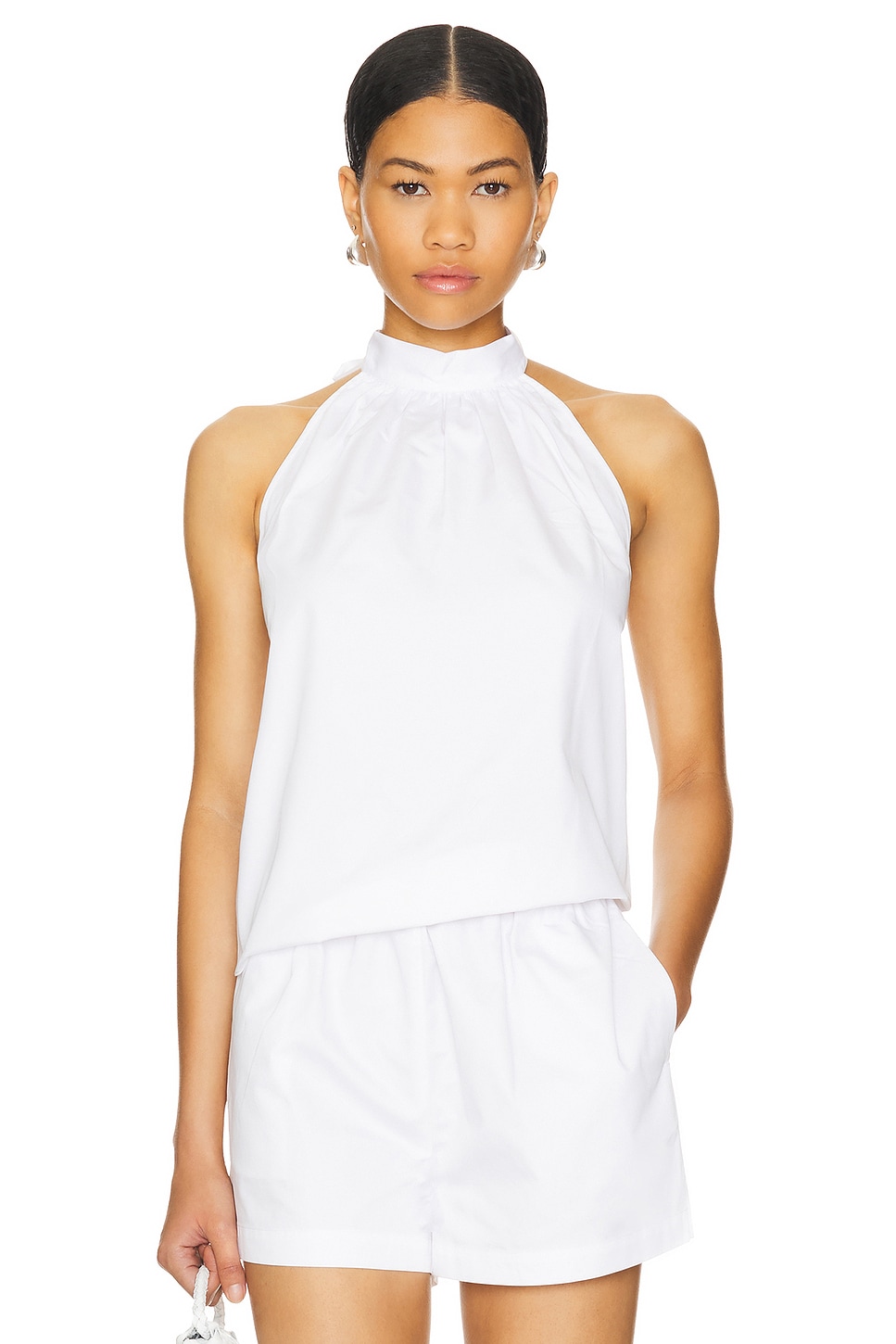 Solid & Striped The Barbara Top in Optic White