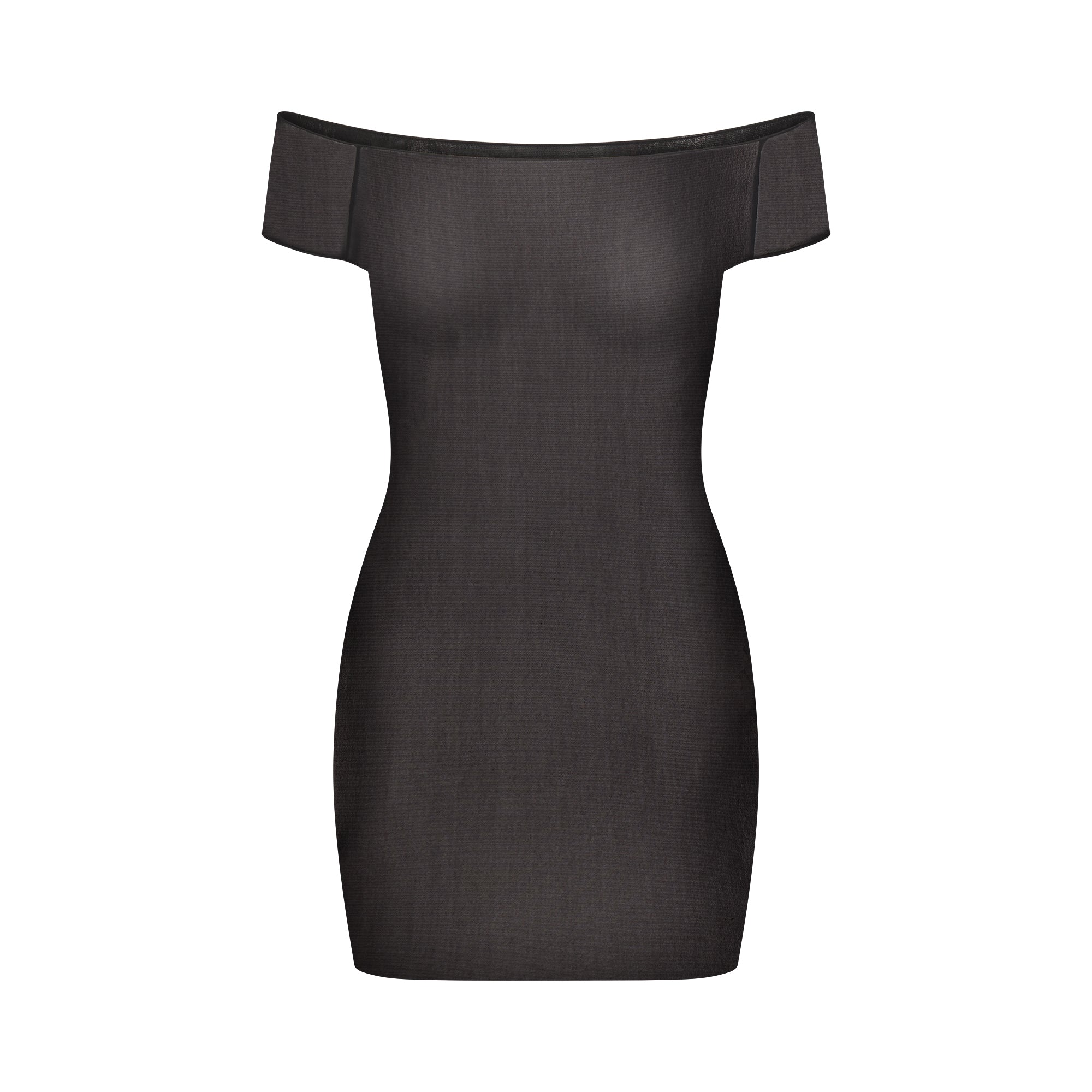 MESH COVER-UPS MINI DRESS | ONYX