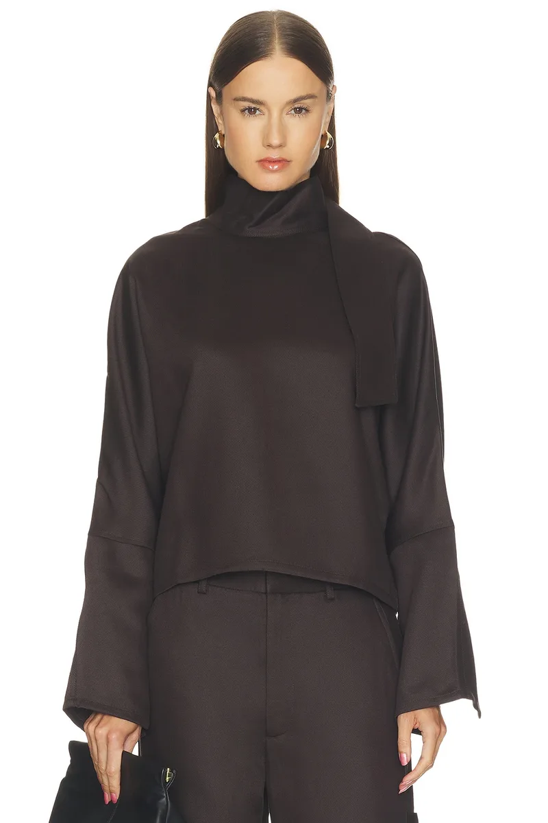 AGOLDE Kembra Top in Ironwood