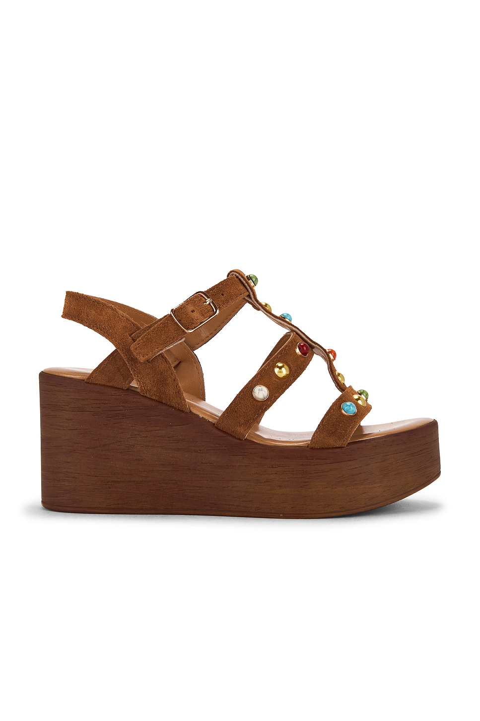 Seychelles Ticket To Ride Brown Sandal in Brown Suede