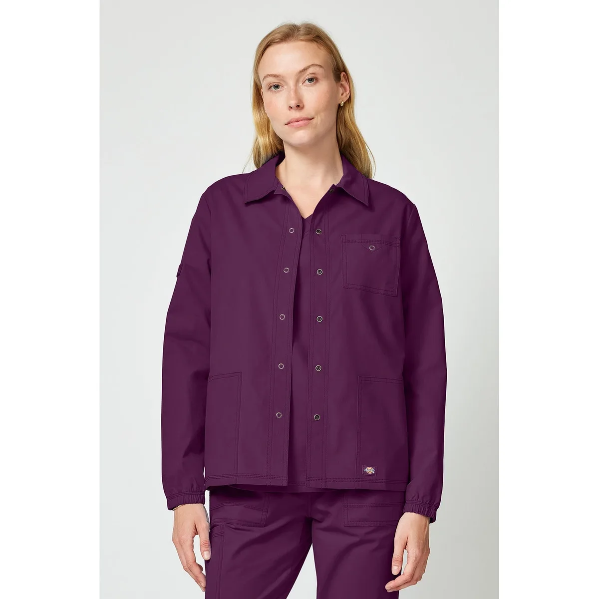 Women's Forge Snap Front Scrub Jacket