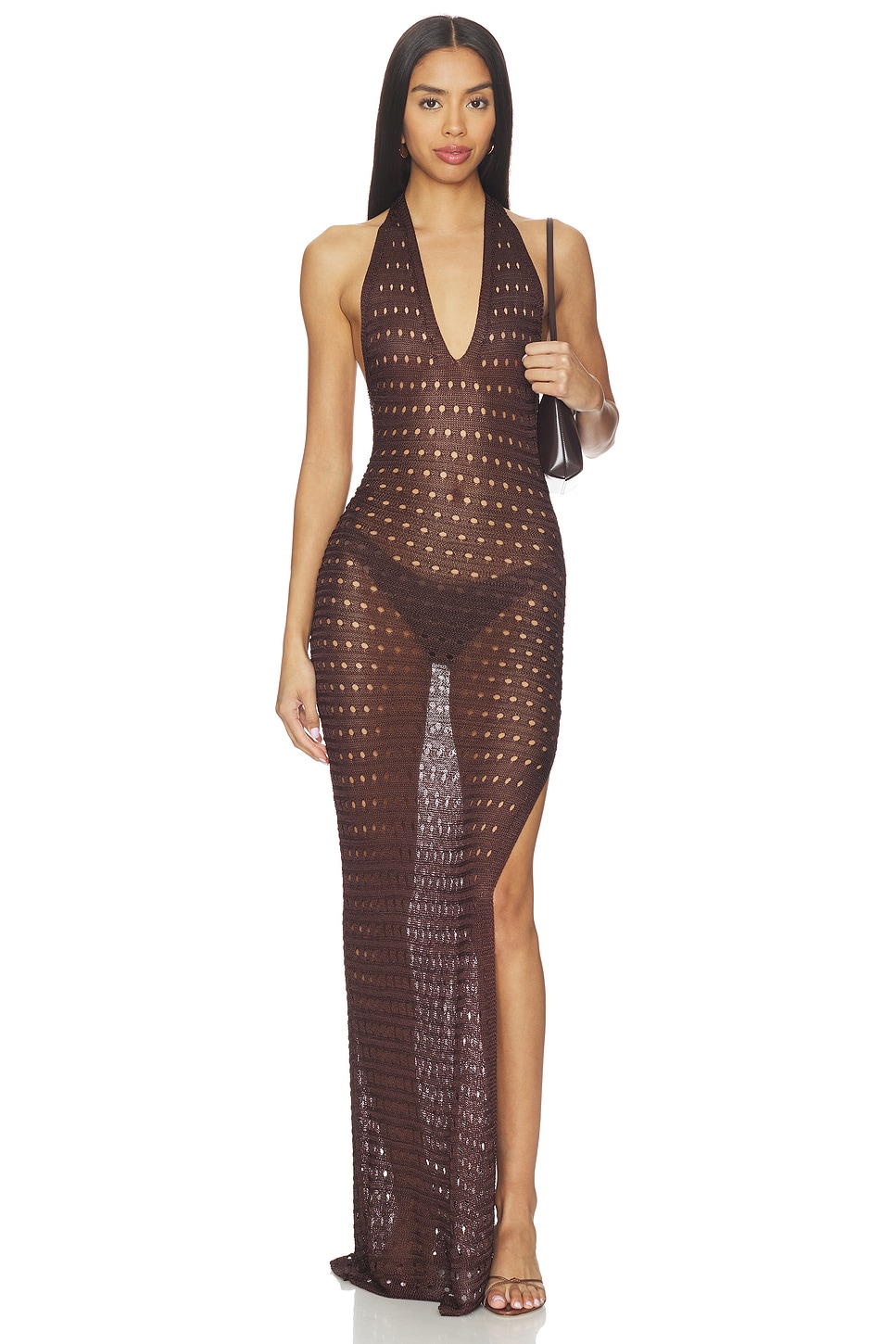 superdown VESTIDO ANTONELLA in Brown