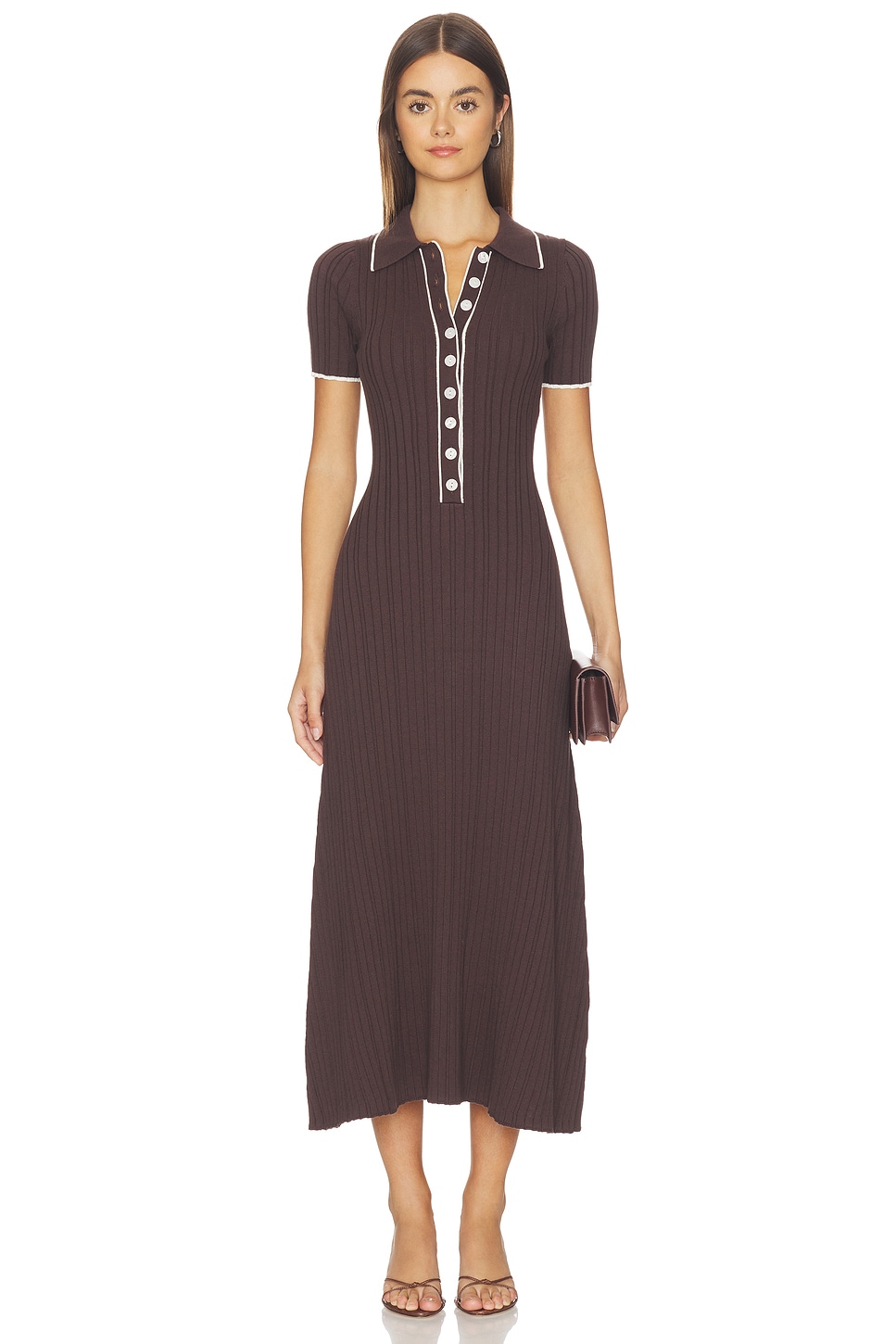 Anna Quan Penelope Dress in Mocca