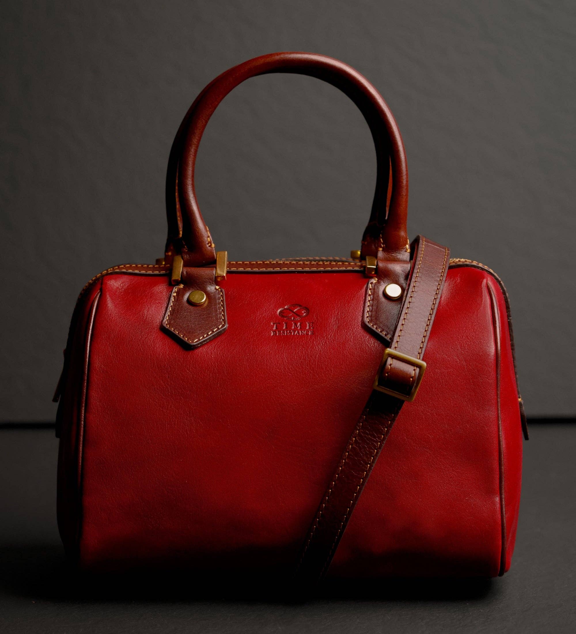 Leather Barrel Bag - Image 27