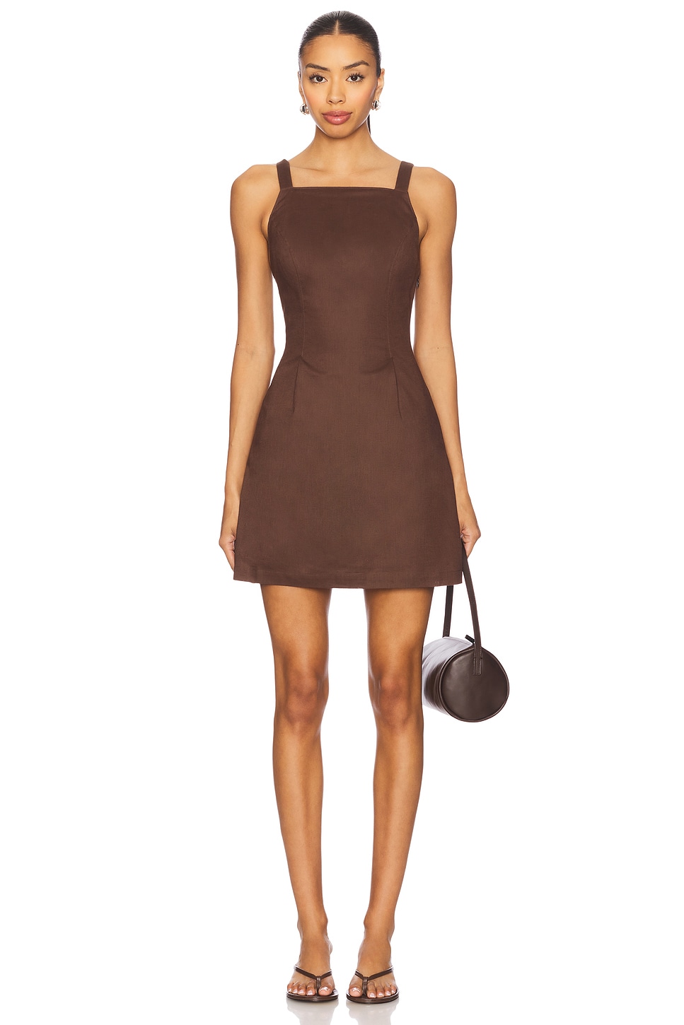PAIGE Moxie Dress in Tamarind